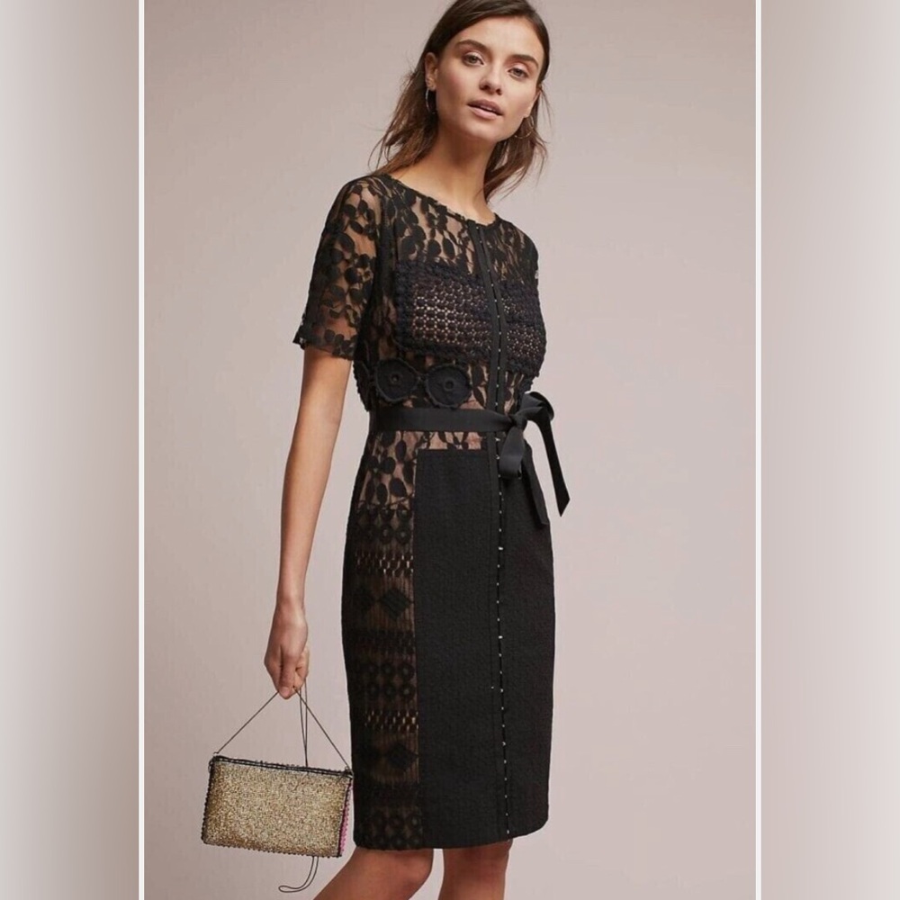 Byron Lars Beguile lace cocktail dress